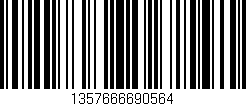 Código de barras (EAN, GTIN, SKU, ISBN): '1357666690564'