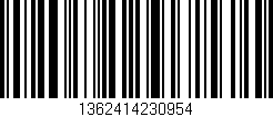 Código de barras (EAN, GTIN, SKU, ISBN): '1362414230954'