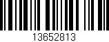 Código de barras (EAN, GTIN, SKU, ISBN): '13652813'