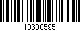 Código de barras (EAN, GTIN, SKU, ISBN): '13688595'