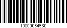 Código de barras (EAN, GTIN, SKU, ISBN): '13803064568'