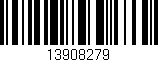 Código de barras (EAN, GTIN, SKU, ISBN): '13908279'