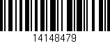 Código de barras (EAN, GTIN, SKU, ISBN): '14148479'