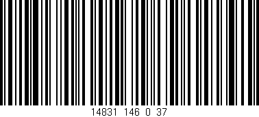Código de barras (EAN, GTIN, SKU, ISBN): '14831_146_0_37'