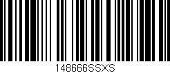 Código de barras (EAN, GTIN, SKU, ISBN): '148666SSXS'