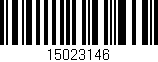 Código de barras (EAN, GTIN, SKU, ISBN): '15023146'