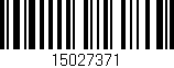 Código de barras (EAN, GTIN, SKU, ISBN): '15027371'