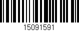 Código de barras (EAN, GTIN, SKU, ISBN): '15091591'