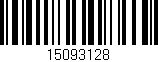 Código de barras (EAN, GTIN, SKU, ISBN): '15093128'