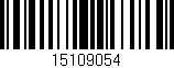 Código de barras (EAN, GTIN, SKU, ISBN): '15109054'