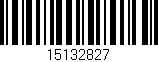 Código de barras (EAN, GTIN, SKU, ISBN): '15132827'
