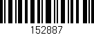 Código de barras (EAN, GTIN, SKU, ISBN): '152887'
