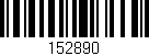 Código de barras (EAN, GTIN, SKU, ISBN): '152890'