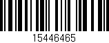 Código de barras (EAN, GTIN, SKU, ISBN): '15446465'