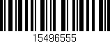 Código de barras (EAN, GTIN, SKU, ISBN): '15496555'