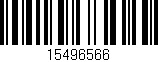 Código de barras (EAN, GTIN, SKU, ISBN): '15496566'