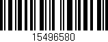 Código de barras (EAN, GTIN, SKU, ISBN): '15496580'