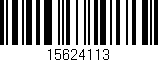 Código de barras (EAN, GTIN, SKU, ISBN): '15624113'