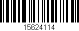 Código de barras (EAN, GTIN, SKU, ISBN): '15624114'