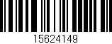 Código de barras (EAN, GTIN, SKU, ISBN): '15624149'