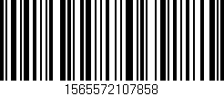 Código de barras (EAN, GTIN, SKU, ISBN): '1565572107858'