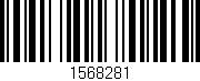 Código de barras (EAN, GTIN, SKU, ISBN): '1568281'