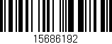 Código de barras (EAN, GTIN, SKU, ISBN): '15686192'