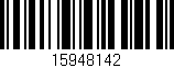 Código de barras (EAN, GTIN, SKU, ISBN): '15948142'