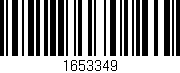 Código de barras (EAN, GTIN, SKU, ISBN): '1653349'