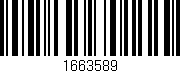 Código de barras (EAN, GTIN, SKU, ISBN): '1663589'