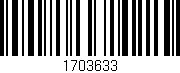 Código de barras (EAN, GTIN, SKU, ISBN): '1703633'