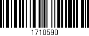 Código de barras (EAN, GTIN, SKU, ISBN): '1710590'