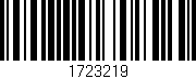 Código de barras (EAN, GTIN, SKU, ISBN): '1723219'