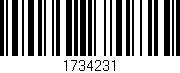 Código de barras (EAN, GTIN, SKU, ISBN): '1734231'