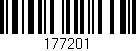 Código de barras (EAN, GTIN, SKU, ISBN): '177201'