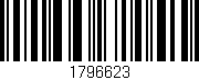 Código de barras (EAN, GTIN, SKU, ISBN): '1796623'