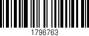 Código de barras (EAN, GTIN, SKU, ISBN): '1796763'