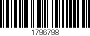 Código de barras (EAN, GTIN, SKU, ISBN): '1796798'