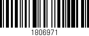 Código de barras (EAN, GTIN, SKU, ISBN): '1806971'