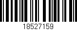 Código de barras (EAN, GTIN, SKU, ISBN): '18527159'