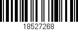 Código de barras (EAN, GTIN, SKU, ISBN): '18527268'