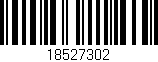 Código de barras (EAN, GTIN, SKU, ISBN): '18527302'