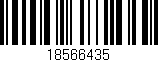 Código de barras (EAN, GTIN, SKU, ISBN): '18566435'