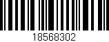 Código de barras (EAN, GTIN, SKU, ISBN): '18568302'