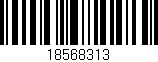 Código de barras (EAN, GTIN, SKU, ISBN): '18568313'