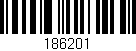 Código de barras (EAN, GTIN, SKU, ISBN): '186201'