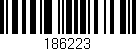 Código de barras (EAN, GTIN, SKU, ISBN): '186223'