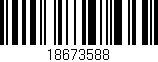 Código de barras (EAN, GTIN, SKU, ISBN): '18673588'