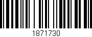 Código de barras (EAN, GTIN, SKU, ISBN): '1871730'