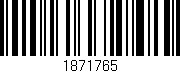 Código de barras (EAN, GTIN, SKU, ISBN): '1871765'